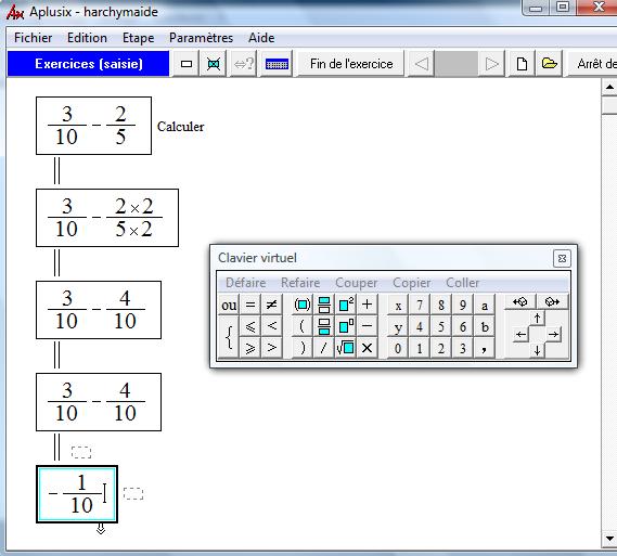 calcul exact